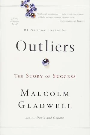 Book cover of «Outliers» by Malcom Gladwell