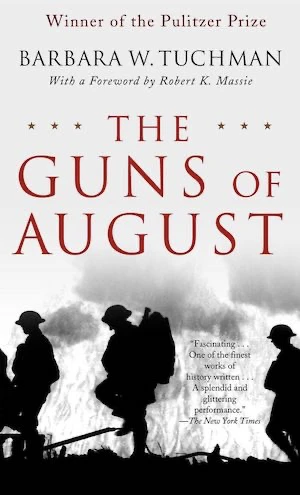 Book cover of «The Guns of August» by Barbara W. Tuchman