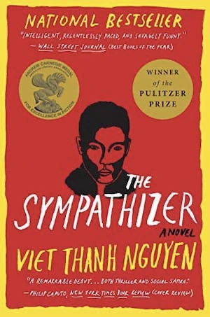 Book cover of «The Sympathizer» by Viet Thanh Nguyen