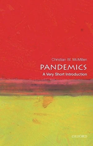 Book cover of «Pandemics» by Christain W. McMillen