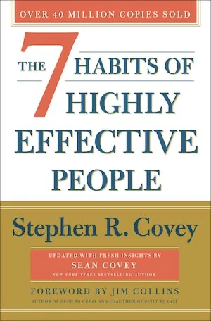 Book cover of «The 7 Habits of Highly Effective People» by Stephen R. Corvey