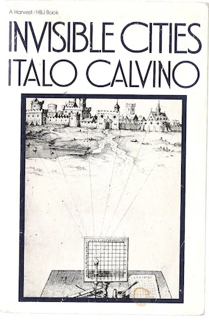 Book cover of «Invisible Cities» by Italo Calvino