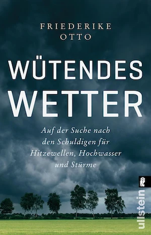 Book cover of «Wütendes Wetter» by Friederike Otto