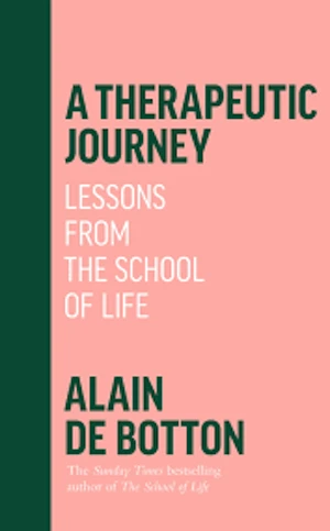 Book cover of «A Therapeutic Journey» by Alain De Botton