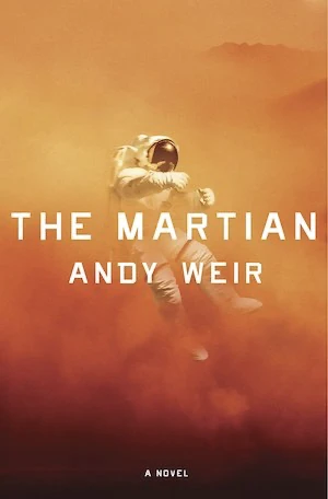 Book cover of «The Martian» by Andy Weir