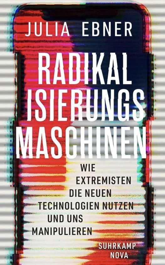 Book cover of «Radikalisierungsmachinen» by Julia Ebner