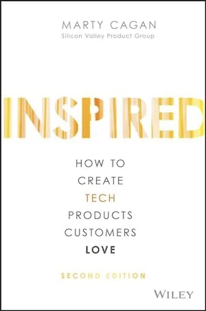 Book cover of «Inspired» by Marty Cagan