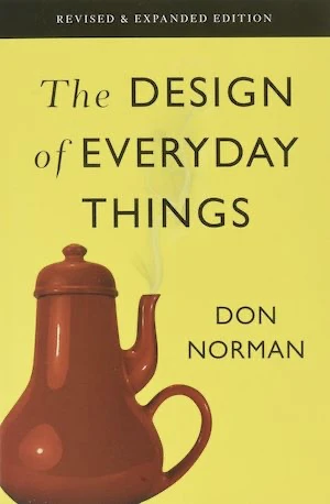 Book cover of «The Design of Everyday Things» by Don Norman