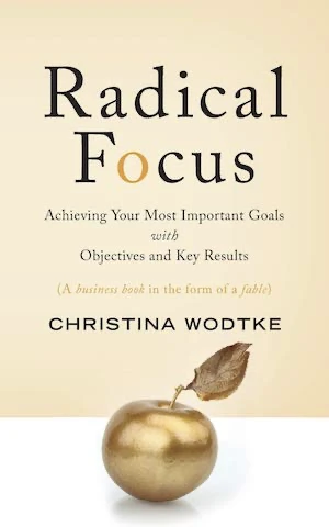 Book cover of «Radical Focus» by Christina Wodtke