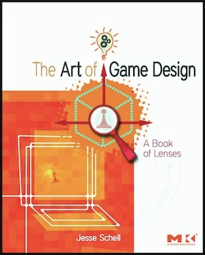 Book cover of «The Art of Game Design» by Jesse Schell