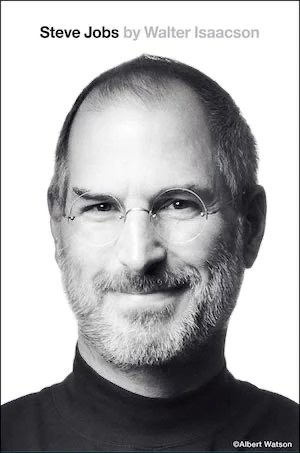 Book cover of «Steve Jobs» by Walter Isaacson