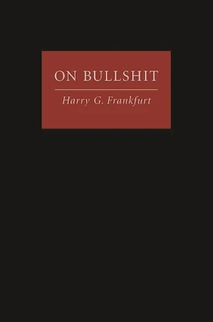 Book cover of «On Bullshit» by Harry G. Frankfurt