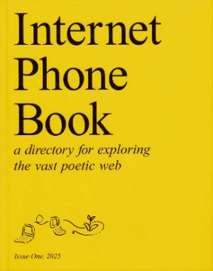 Book cover of «The Internet Phone Book» by Kristoffer Tjalve & Elliott Cost